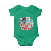 Just One More Chapter Baby Onesie Funny Skeleton Reading Book - Wonder Print Shop
