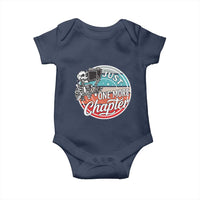 Just One More Chapter Baby Onesie Funny Skeleton Reading Book - Wonder Print Shop