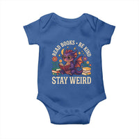 Dragon Read Book Baby Onesie Funny Read Books Be Kind Stay Weird - Wonder Print Shop