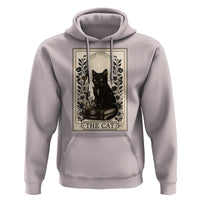 Funny The Cat Book Hoodie Kitty Lover Tarot Card - Wonder Print Shop