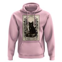 Funny The Cat Book Hoodie Kitty Lover Tarot Card - Wonder Print Shop