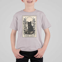 Funny The Cat Book T Shirt For Kid Kitty Lover Tarot Card - Wonder Print Shop