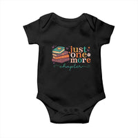 Just One More Chapter Baby Onesie Cute Pastel Bookworm Girl Reader - Wonder Print Shop