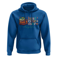 Just One More Chapter Hoodie Cute Pastel Bookworm Girl Reader - Wonder Print Shop