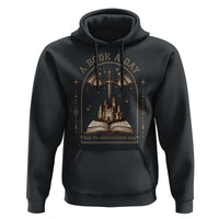 Fantasy Book Lover Hoodie A Book A Day Keeps The Mental Breakdown Away - Wonder Print Shop