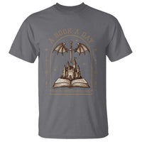 Fantasy Book Lover T Shirt A Book A Day Keeps The Mental Breakdown Away - Wonder Print Shop