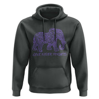 Love Never Forgets Elephant Mandala Hoodie Animal Lover Gift