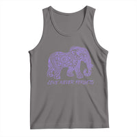Love Never Forgets Elephant Mandala Tank Top Animal Lover Gift