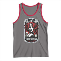 Bad Girls Taste Better Tank Top Adult Humor Devil Girl Gift - Wonder Print Shop