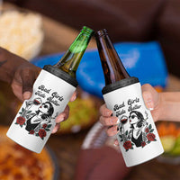 Bad Girls Taste Better 4 in 1 Can Cooler Tumbler Tattoo Girl Adult Humor Gift