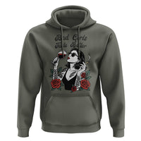 Bad Girls Taste Better Hoodie Tattoo Girl Adult Humor Gift - Wonder Print Shop