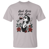 Bad Girls Taste Better T Shirt Tattoo Girl Adult Humor Gift - Wonder Print Shop