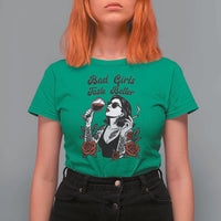 Bad Girls Taste Better T Shirt For Women Tattoo Girl Adult Humor Gift - Wonder Print Shop
