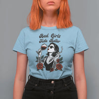 Bad Girls Taste Better T Shirt For Women Tattoo Girl Adult Humor Gift - Wonder Print Shop