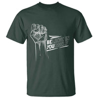 Believe In Yourself T Shirt Strong Fist Motivational Quote - Wonder Print Shop