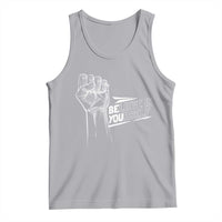 Believe In Yourself Tank Top Strong Fist Motivational Quote - Wonder Print Shop