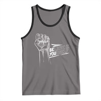 Believe In Yourself Tank Top Strong Fist Motivational Quote - Wonder Print Shop