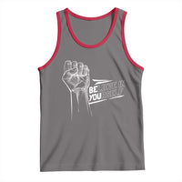 Believe In Yourself Tank Top Strong Fist Motivational Quote - Wonder Print Shop