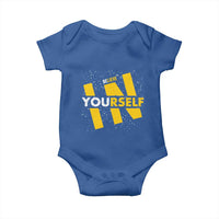 Inspirational Quote Baby Onesie Believe In Yourself Motivation - Wonder Print Shop