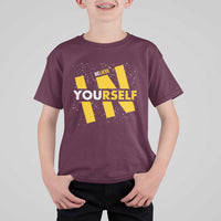 Inspirational Quote T Shirt For Kid Believe In Yourself Motivation - Wonder Print Shop