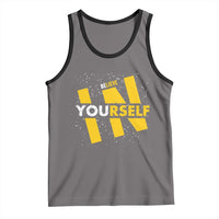 Inspirational Quote Tank Top Believe In Yourself Motivation - Wonder Print Shop