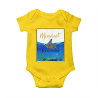 Mindset Is Everything Baby Onesie Positive Thinking Motivation - Wonder Print Shop
