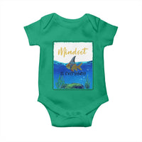 Mindset Is Everything Baby Onesie Positive Thinking Motivation - Wonder Print Shop