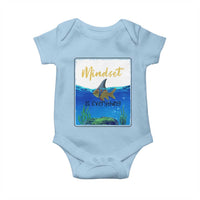 Mindset Is Everything Baby Onesie Positive Thinking Motivation - Wonder Print Shop
