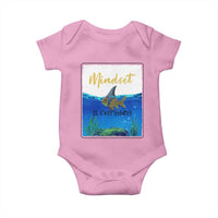 Mindset Is Everything Baby Onesie Positive Thinking Motivation - Wonder Print Shop