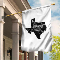 Strong Texas Garden Flag Stronger Than The Storm Quote - Wonder Print Shop