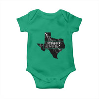 Strong Texas Baby Onesie Stronger Than The Storm Quote - Wonder Print Shop