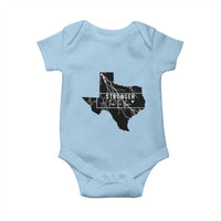 Strong Texas Baby Onesie Stronger Than The Storm Quote - Wonder Print Shop