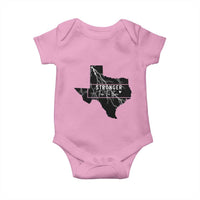 Strong Texas Baby Onesie Stronger Than The Storm Quote - Wonder Print Shop