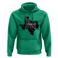 Strong Texas Hoodie Stronger Than The Storm Quote - Wonder Print Shop