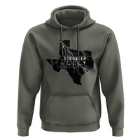 Strong Texas Hoodie Stronger Than The Storm Quote - Wonder Print Shop