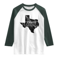 Strong Texas Raglan Shirt Stronger Than The Storm Quote - Wonder Print Shop
