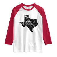 Strong Texas Raglan Shirt Stronger Than The Storm Quote - Wonder Print Shop