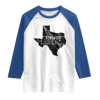 Strong Texas Raglan Shirt Stronger Than The Storm Quote - Wonder Print Shop