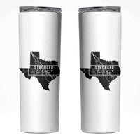 Strong Texas Skinny Tumbler Stronger Than The Storm Quote