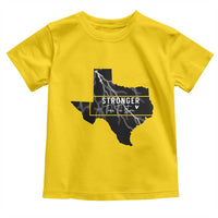 Strong Texas Toddler T Shirt Stronger Than The Storm Quote - Wonder Print Shop