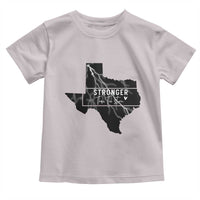 Strong Texas Toddler T Shirt Stronger Than The Storm Quote - Wonder Print Shop