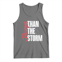 Stronger Than The Storm Tank Top Positive Mindset Motivation - Wonder Print Shop
