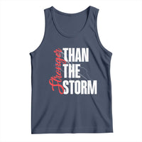 Stronger Than The Storm Tank Top Positive Mindset Motivation - Wonder Print Shop