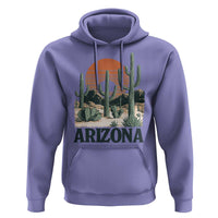 Arizona Desert Sunset Hoodie Vintage Cactus Grand Canyon State Gift - Wonder Print Shop