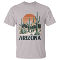 Arizona Desert Sunset T Shirt Vintage Cactus Grand Canyon State Gift - Wonder Print Shop