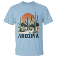 Arizona Desert Sunset T Shirt Vintage Cactus Grand Canyon State Gift - Wonder Print Shop