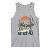 Arizona Desert Sunset Tank Top Vintage Cactus Grand Canyon State Gift - Wonder Print Shop