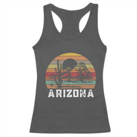 Arizona Racerback Tank Top Retro Desert Landscape Cactus Lover Gift - Wonder Print Shop