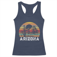 Arizona Racerback Tank Top Retro Desert Landscape Cactus Lover Gift - Wonder Print Shop