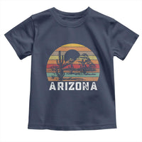 Arizona Toddler T Shirt Retro Desert Landscape Cactus Lover Gift - Wonder Print Shop